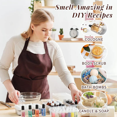 HIQILI Nature Fragrance Oil Set 6x10ml