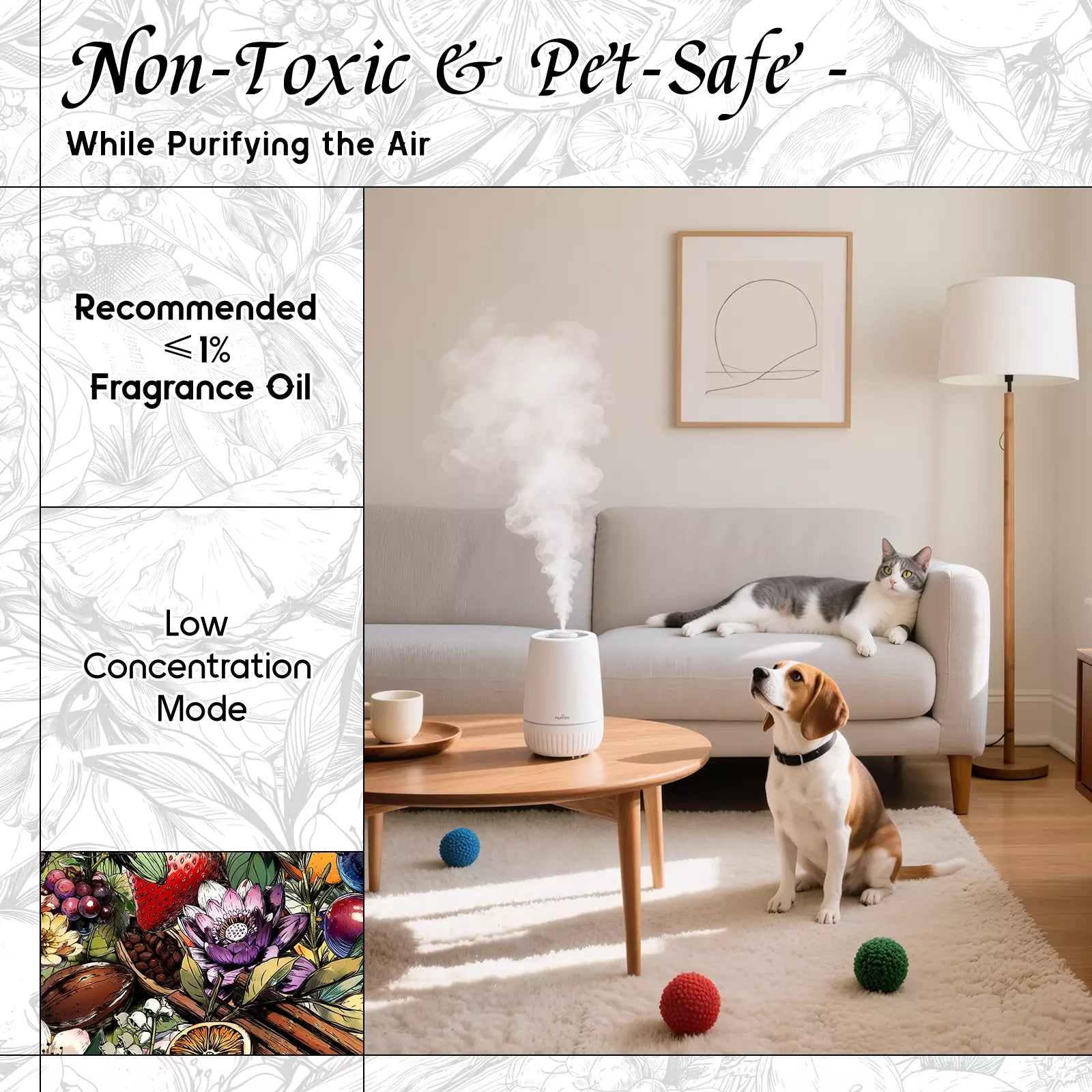 Water Lily Papyrus Diffuser Oil