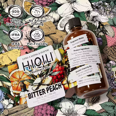 HIQILI Bitter Peach Fragrance Oil