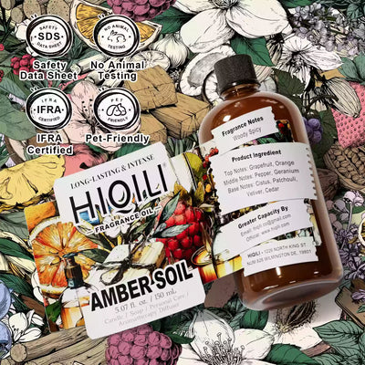 HIQILI Amber Soil Fragrance Oil