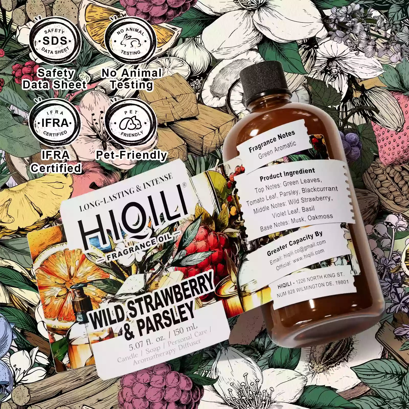 Wild Strawberry & Parsley Fragrance Oil