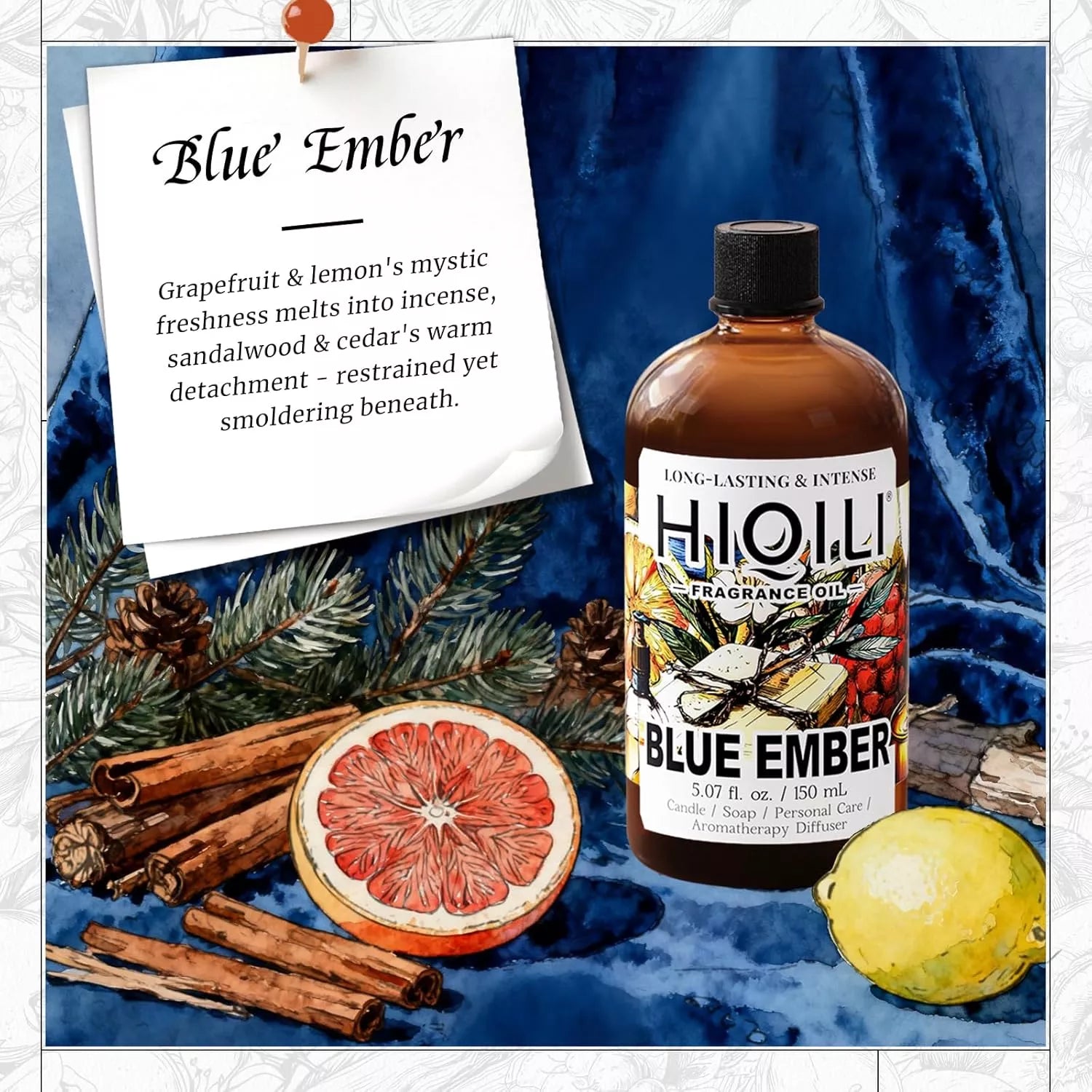 Blue Ember Fragrance Oil