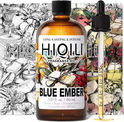 HIQILI Blue Ember Fragrance Oil 5.07 fl. oz. / 150 mL