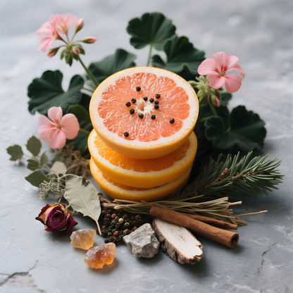 HIQILI amber soil fragrance oil scent composition