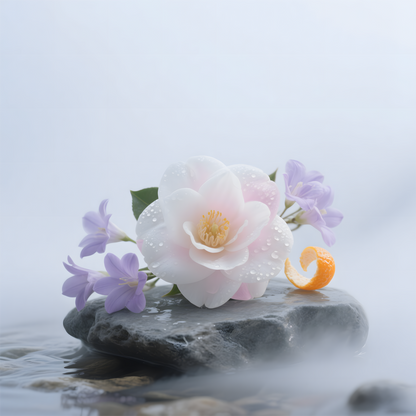 HIQILI camellia and orchid fragrance oil scent composition