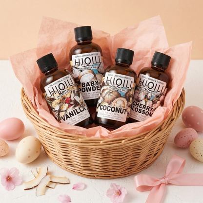Sweet Easter Basket – 4 Soft & Sweet Fragrance Oils Gift Set