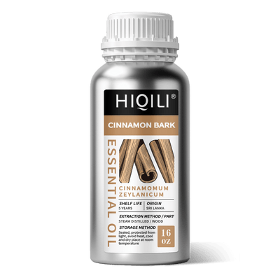 HIQILI Cinnamon Bark Essential Oil 16 fl.oz. / 500 mL