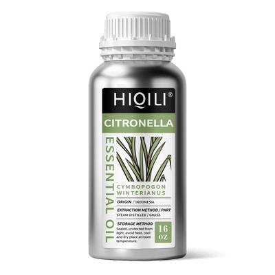 HIQILI Citronella Essential Oil 16 fl.oz. / 500 mL