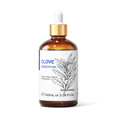 HIQILI Clove Essential Oil 3.38 fl. oz. / 100 mL
