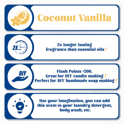 Coconut Vanilla Fragrance Oil