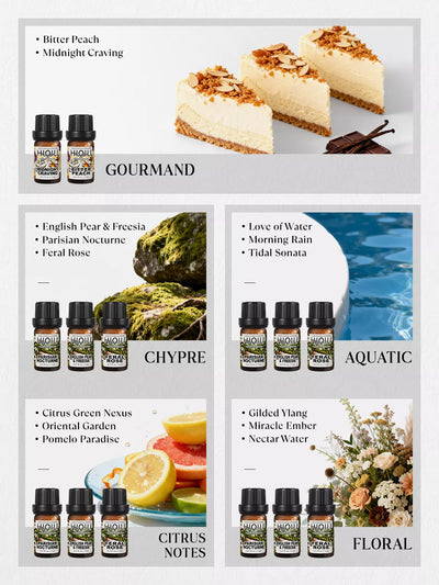 HIQILI The Olfactory Library: 32pcs Fragrance Discovery Set