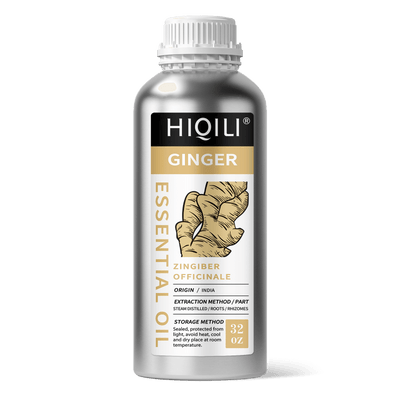 HIQILI Ginger Essential Oil 32 fl. oz. / 1000 mL