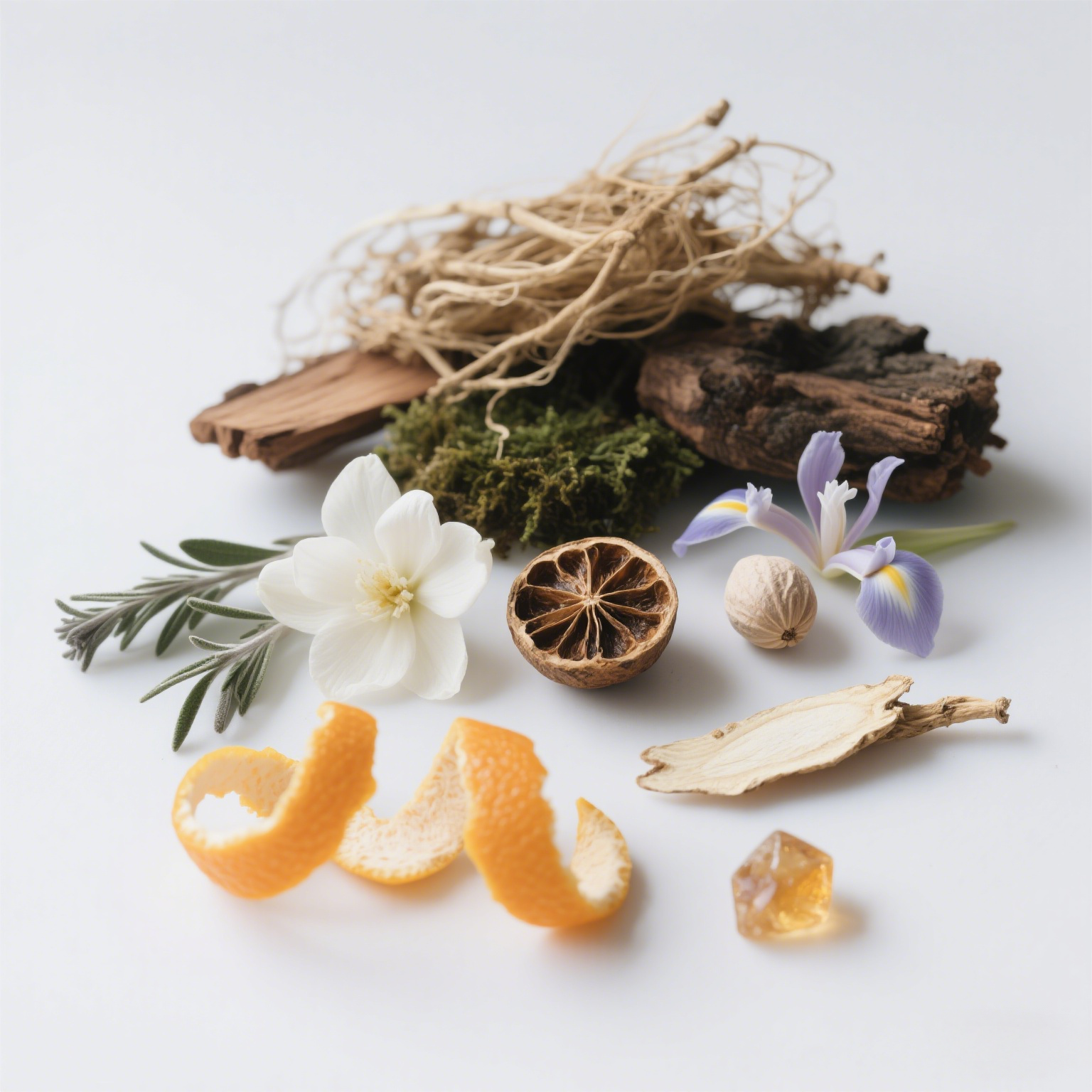 grey vetiver fragrance oil scent composition