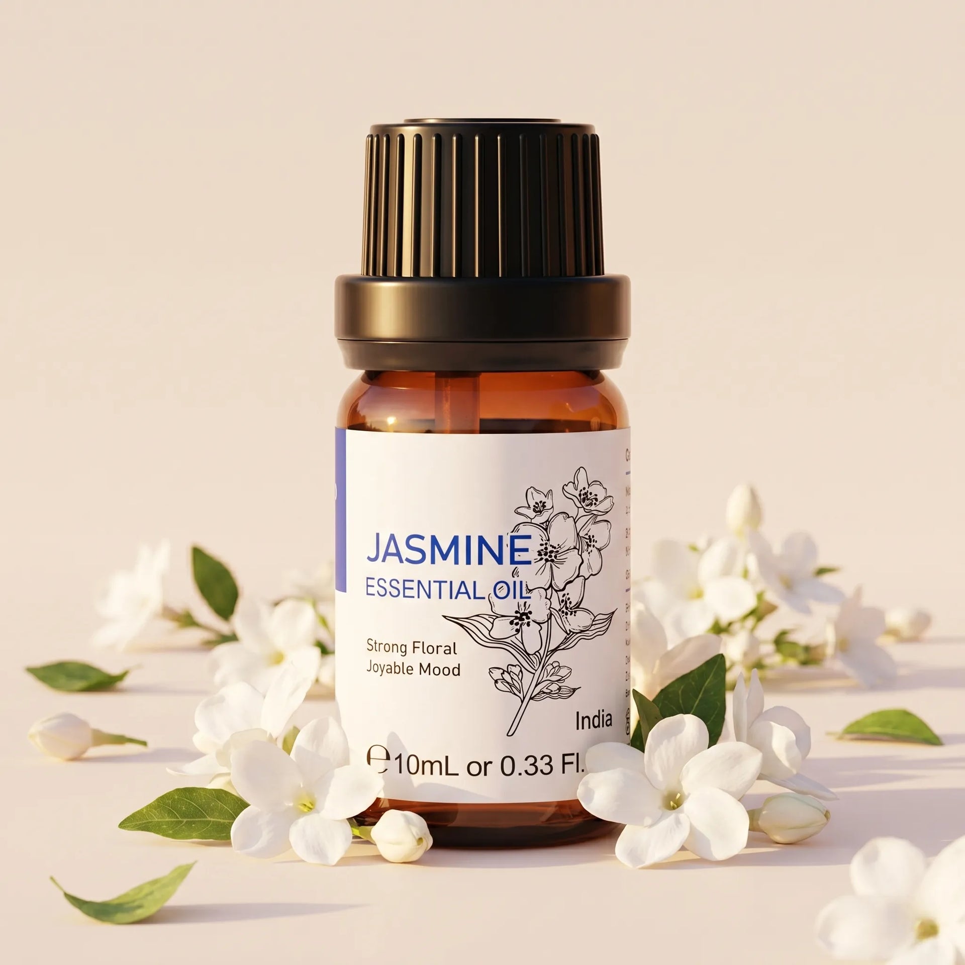 Premium Jasmine Oil by HIQILI | Aromatherapy & Skin Care