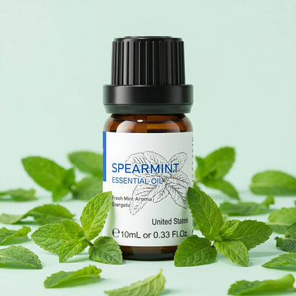 Spearmint Essential Oil for PCOS Facial Hair Reduction