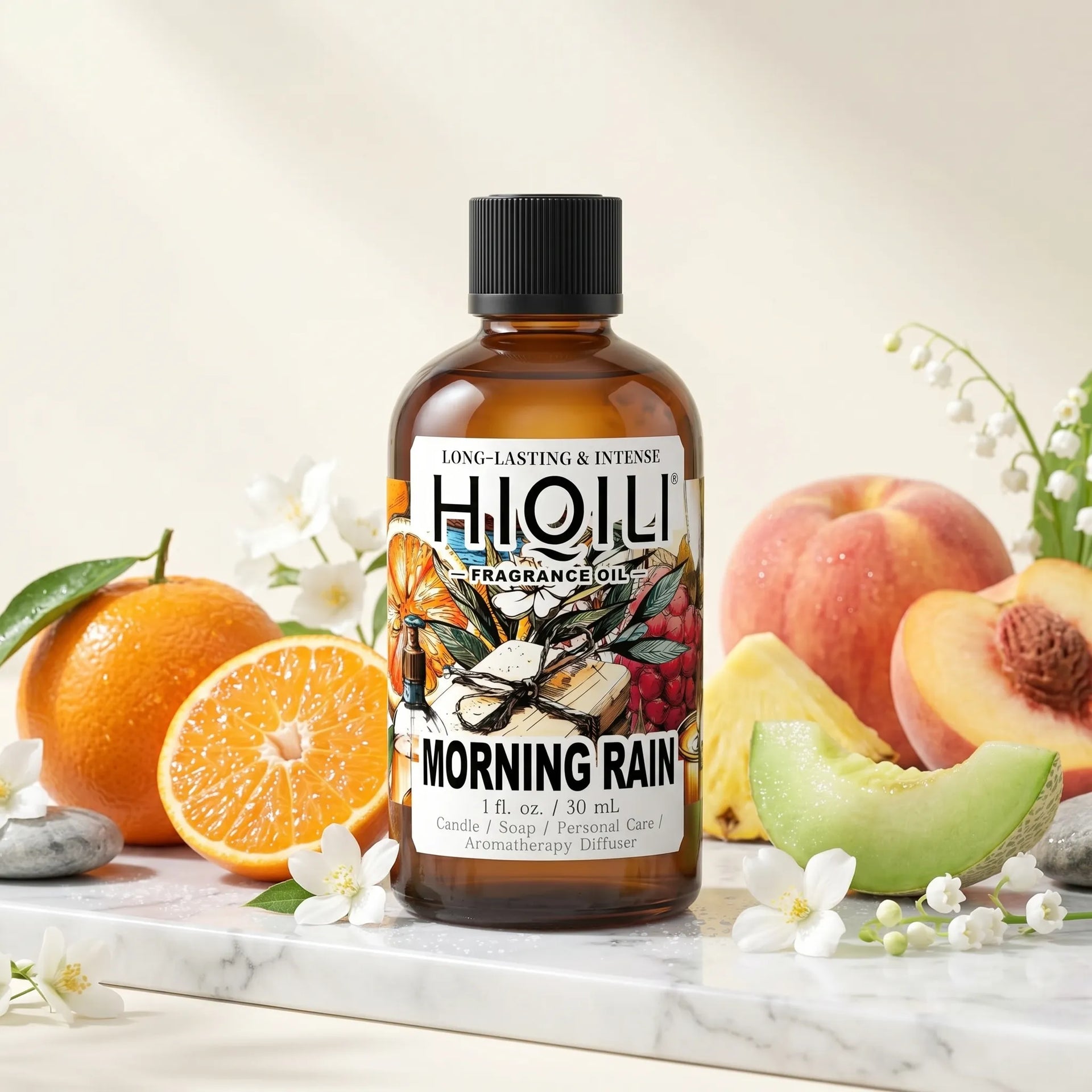 Morning Rain Fragrance Oil | Fresh Aquatic Scent by HIQILI