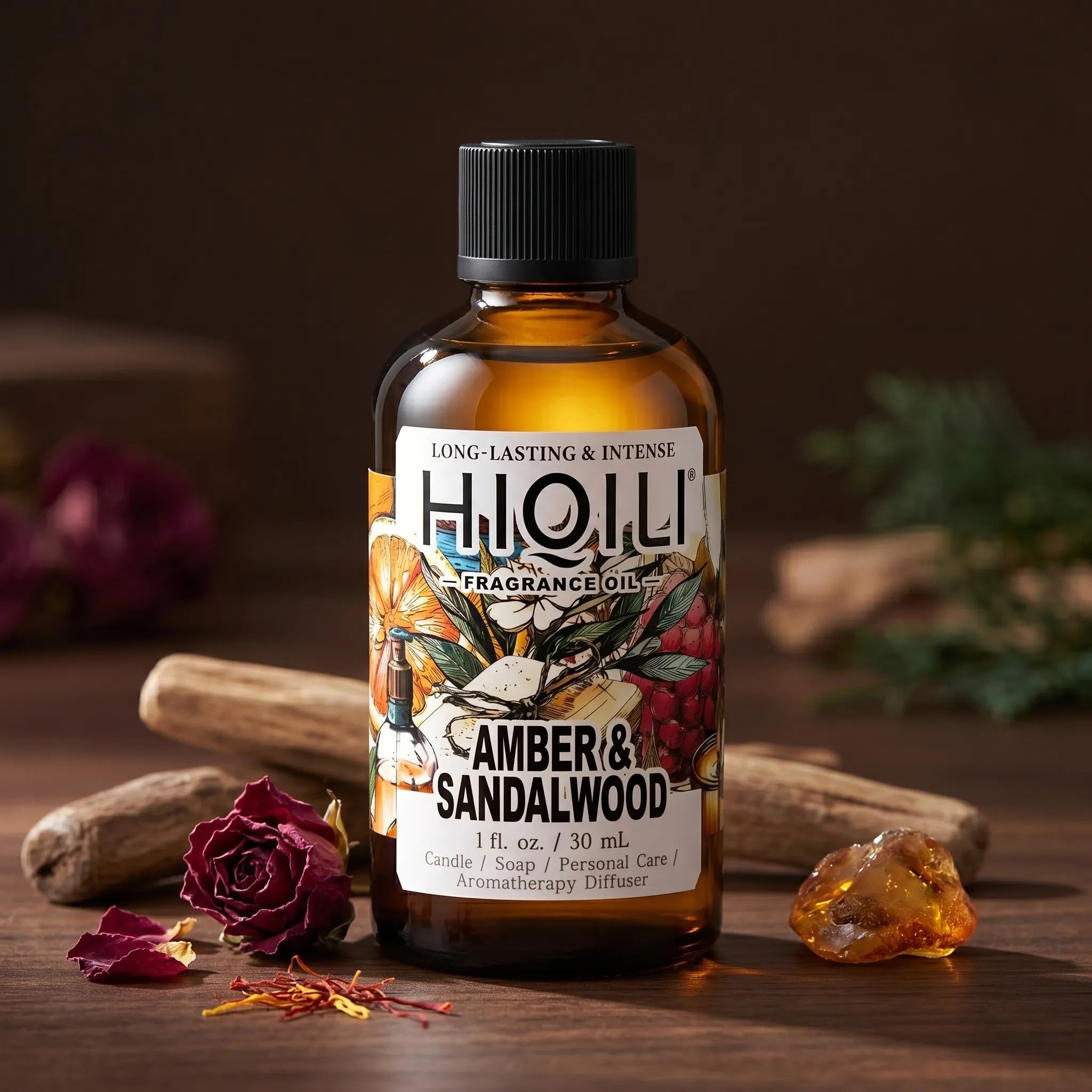 Amber & Sandalwood Fragrance Oil