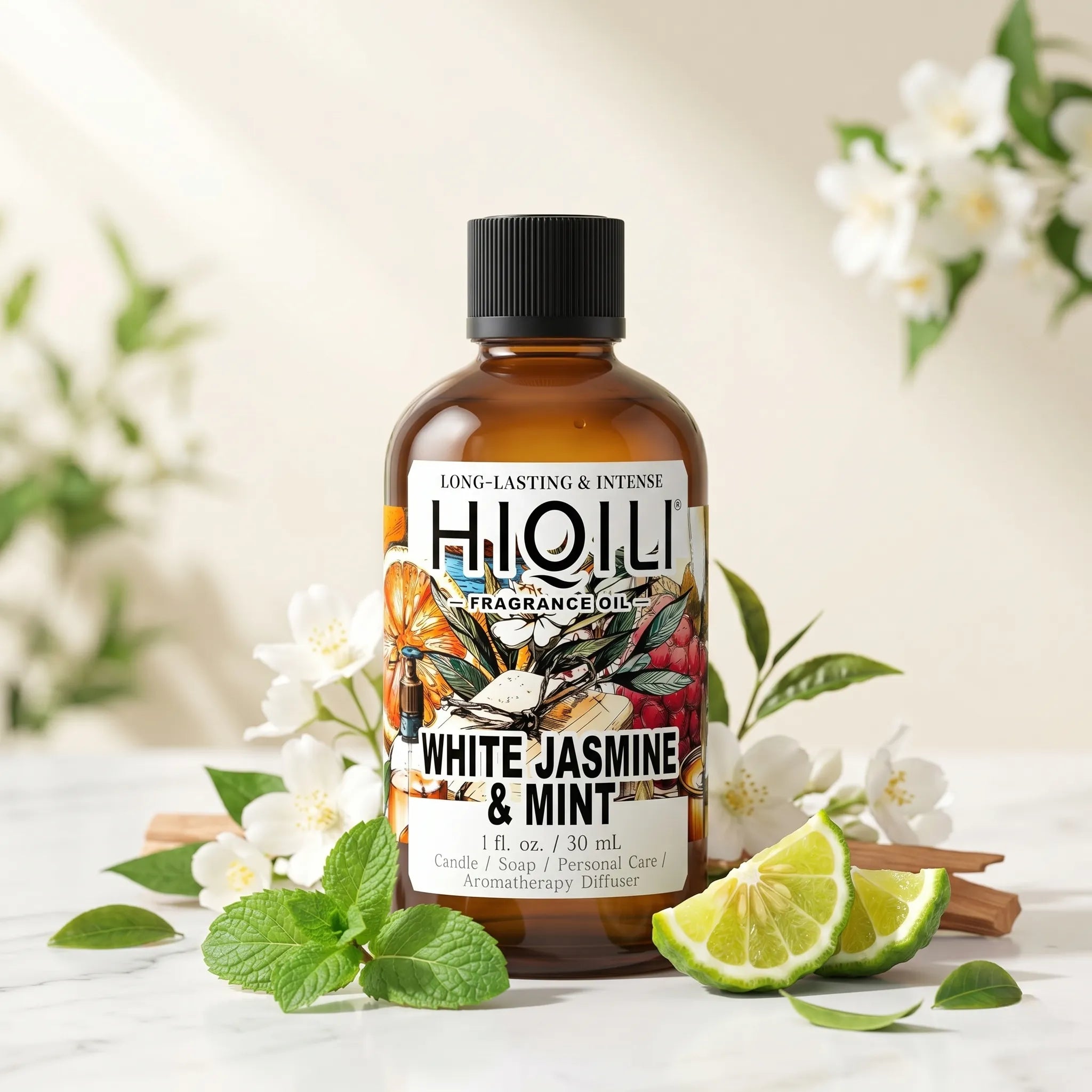 White Jasmine & Mint Fragrance Oil