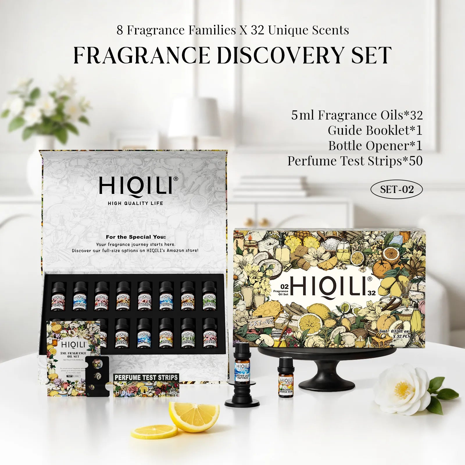 The Olfactory Library: 32pcs Fragrance Discovery Set 02