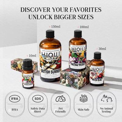 32-Piece Fragrance Oil Discovery Set for Candles, Diffusers & DIY Gifts
