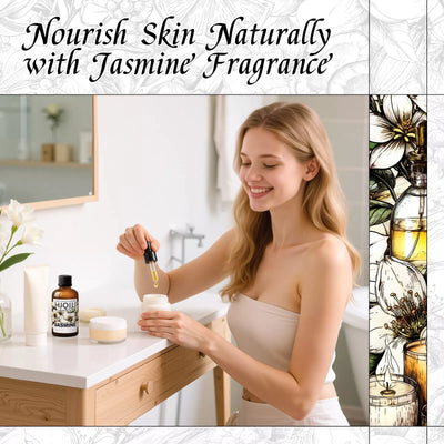 HIQILI Jasmine Fragrance Oil personal care scenting graphic
