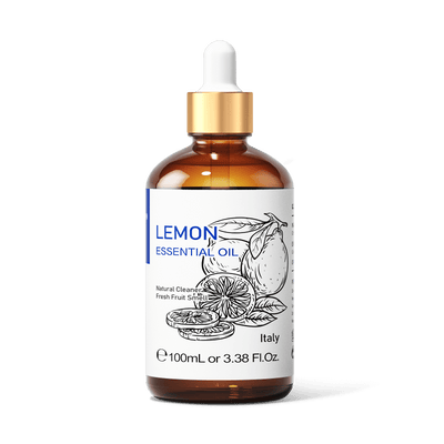 HIQILI Lemon Essential Oil 3.38 fl. oz. / 100 mL