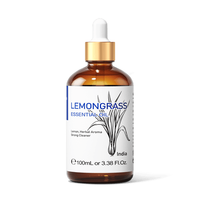 HIQILI Lemongrass Essential Oil 3.38 fl. oz. / 100 mL
