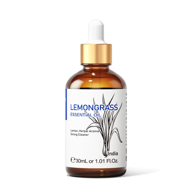 HIQILI Lemongrass Essential Oil 1.01 fl. oz. / 30 mL