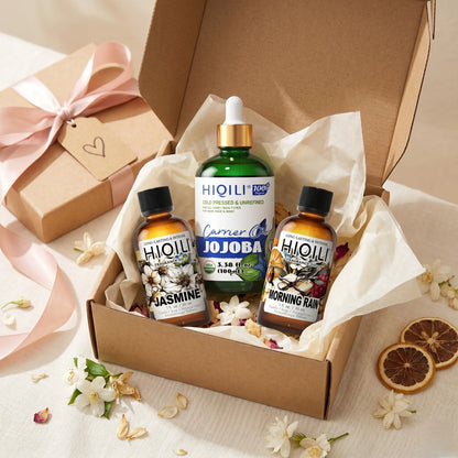 DIY Perfume Starter Kit — Morning Rain + Jasmine + Jojoba Oil