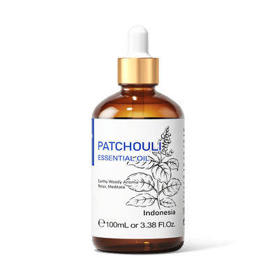 HIQILI Patchouli Essential Oil 3.38 fl. oz. / 100 mL
