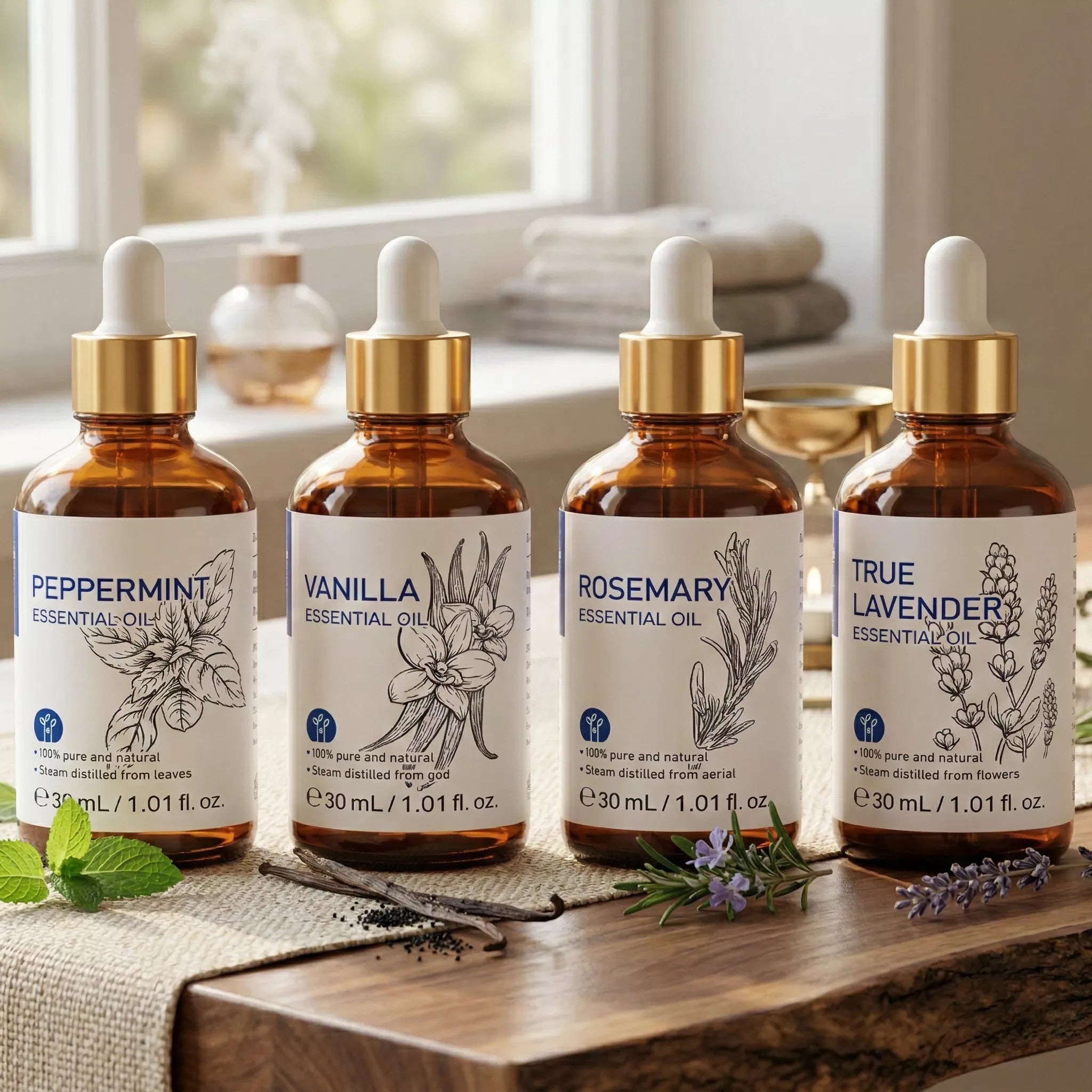 Mini Day & Night Essential Oil Kit (30mL Set)