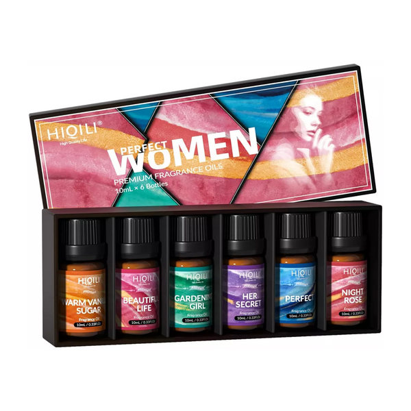 HIQILI Perfect Women Fragrance Oil Set 6x10ml