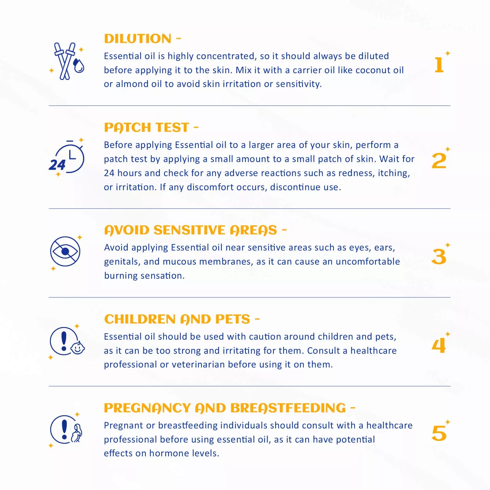 spearmint essential oil precautions