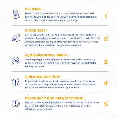 spearmint essential oil precautions