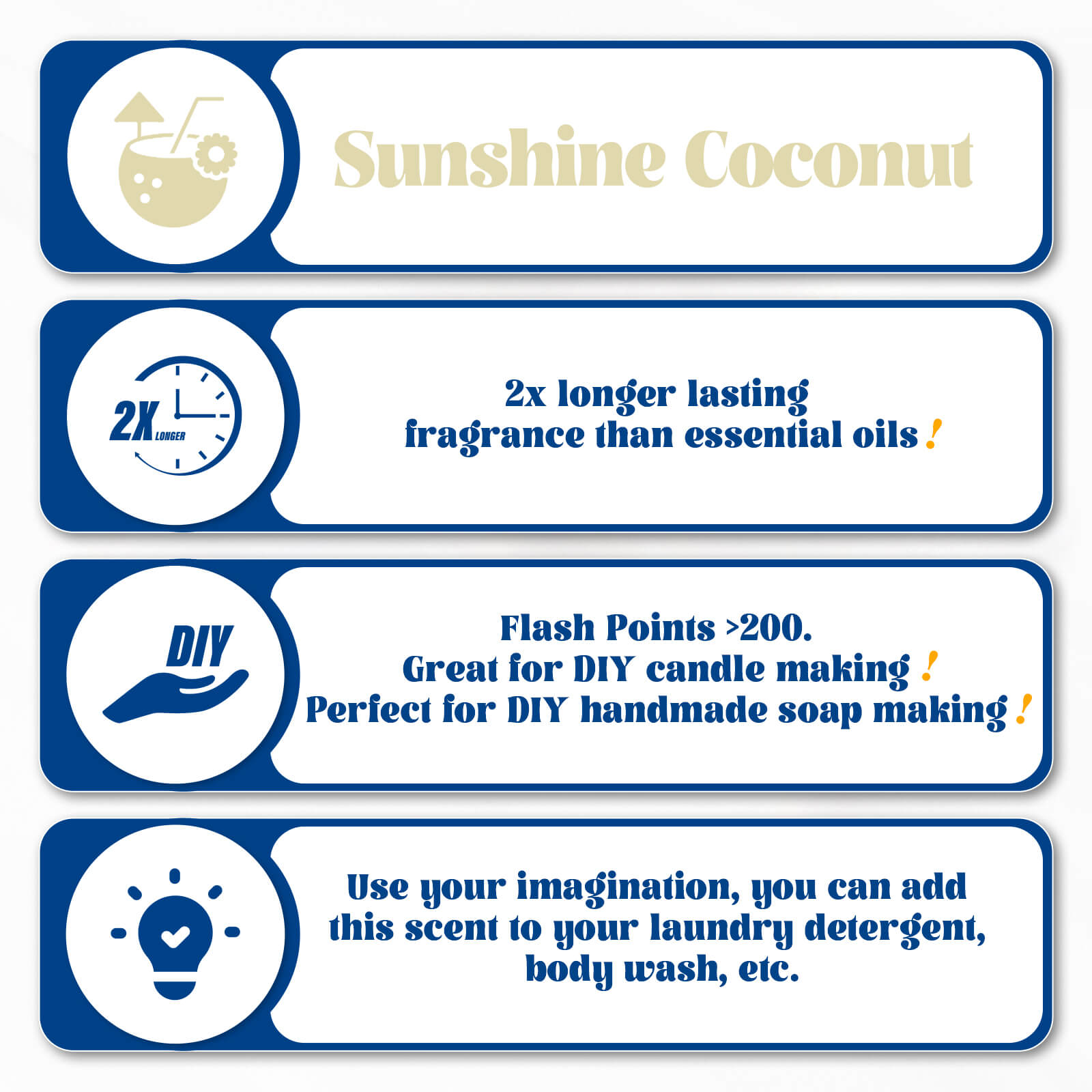 Sunshine Coconut Fragrance Oil