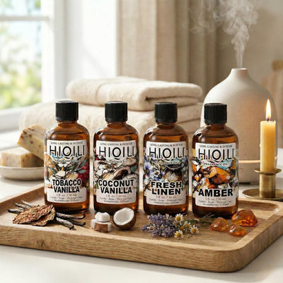 HIQILI Professional Fragrance Oil Sampler Set (30mL)