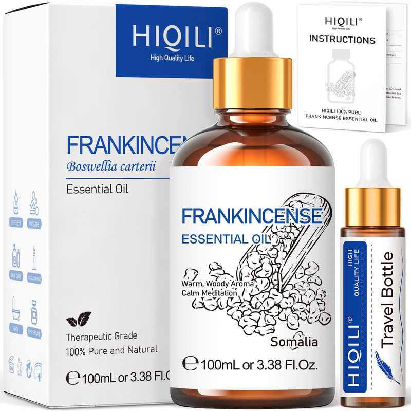 HIQILI Natural Undiluted Frankincense Essential Oils, for Diffuser Med –  HIQILI Official Store