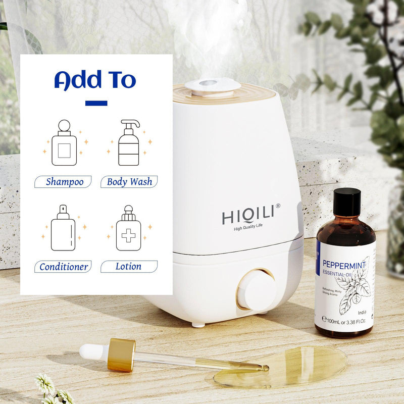 HIQILI OFFER 】HiQiLi 10ML Essential Oil 100% Natural Plant Therapy  Aromatherapy Diffuser Humidifier Massage